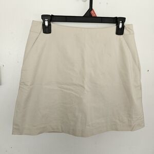 ADIDAS Activewear Athletic Golf A-line Tan Stretch Skirt VINTAGE